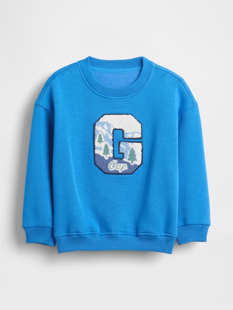 Buzo Deportivo Logo Gap Toddler Niño - Supersonic Blue 184143 