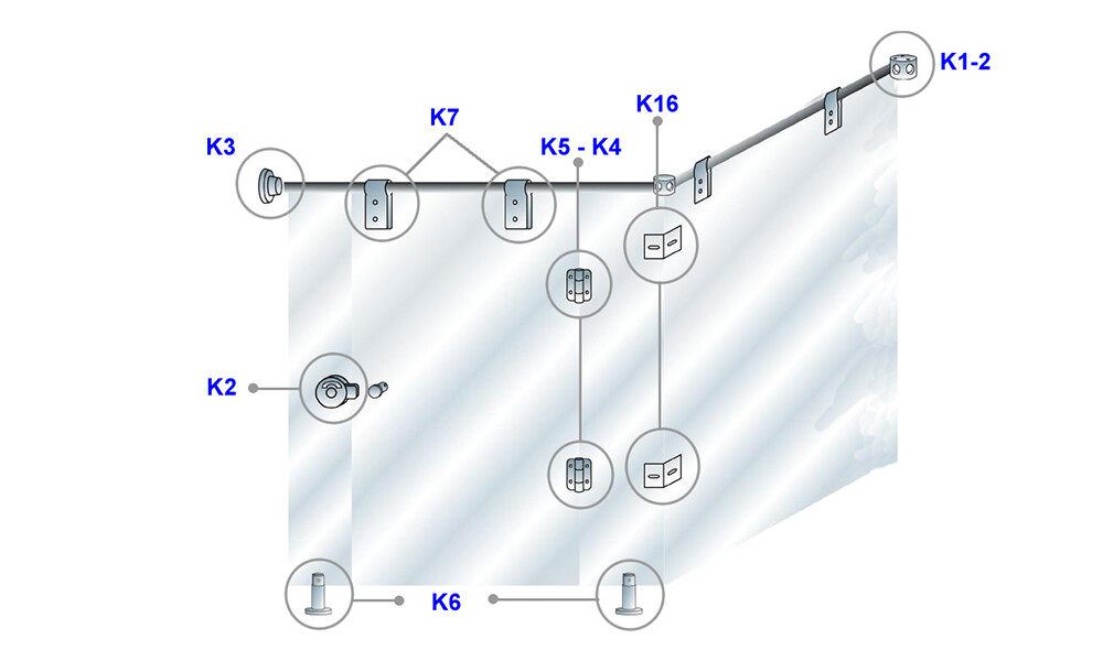 Soporte de pie regulable K6 Soporte De Pie Regulable K6