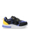 Championes Infantiles DC Batman con velcros Negro - Lila - Amarillo