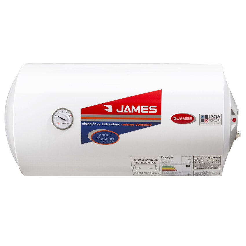 Calefón James 60 Litros Acero - Horizontal Calefón James 60 Litros Acero - Horizontal