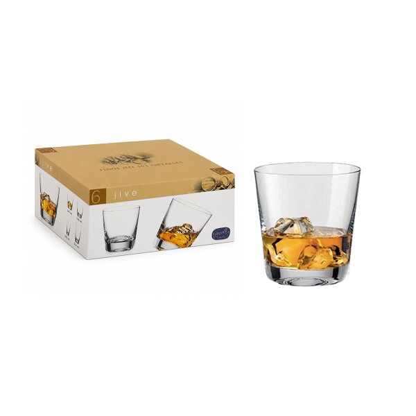 Set vasos Jive rock 330 ml x6 BOHEMIA Set vasos Jive rock 330 ml x6 BOHEMIA