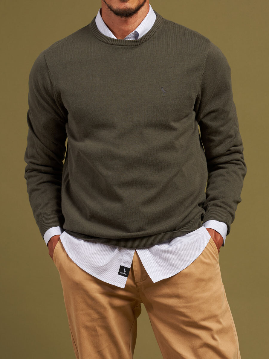 SWEATER HICO POLANCO - Militar 