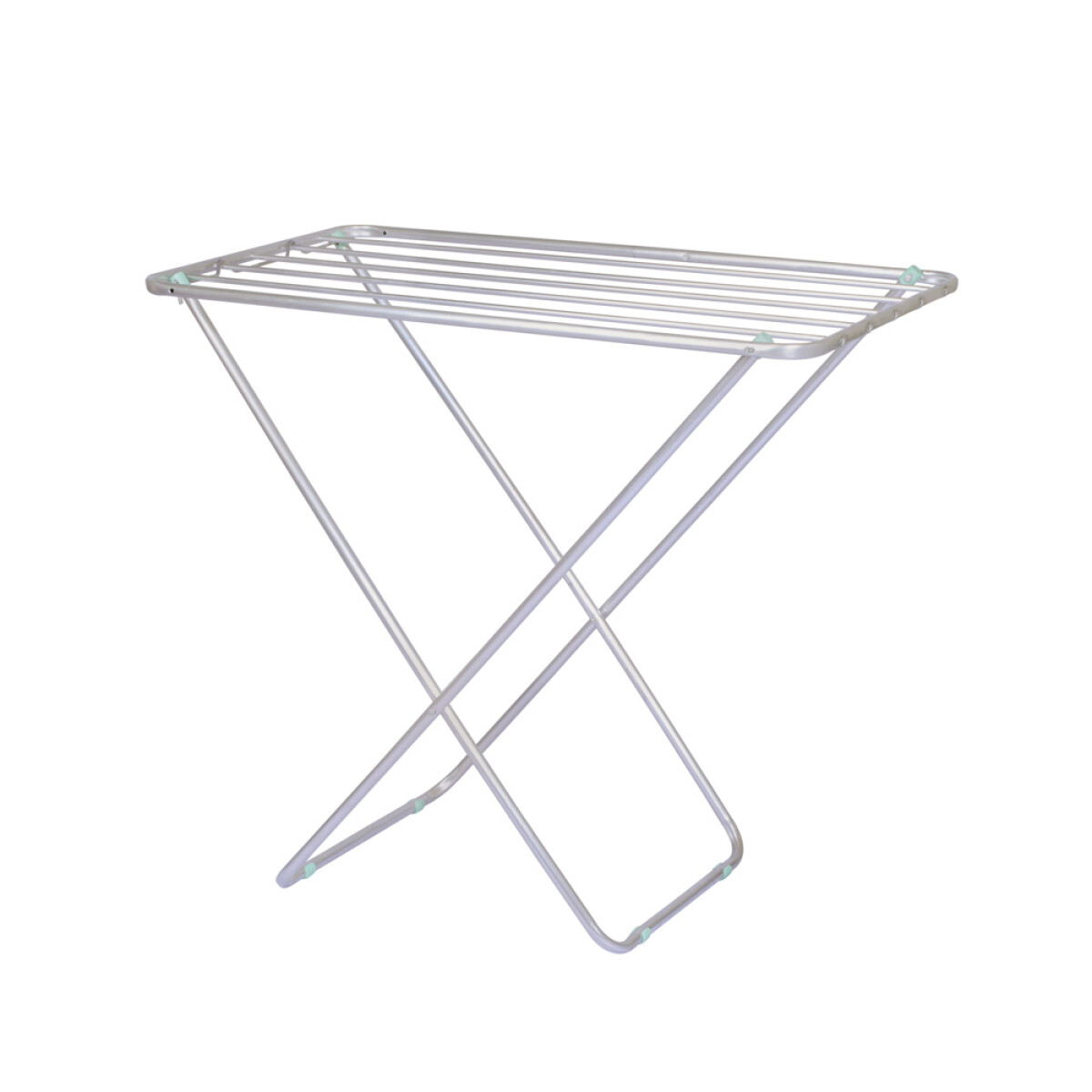 TENDEDERO DE PISO ALUMINIO 88CM X 49CM X 78CM - SOPORTA 16 KG 