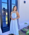 Vestido Mechi blanco