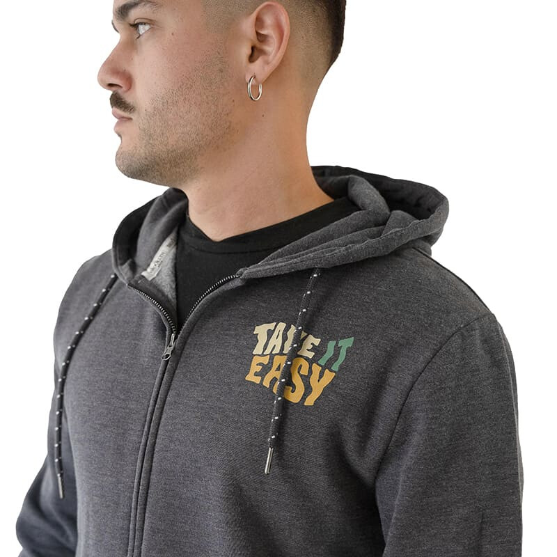 Campera The Brooklyn Haus Take It Easy - 204146I24 Gris Oscuro