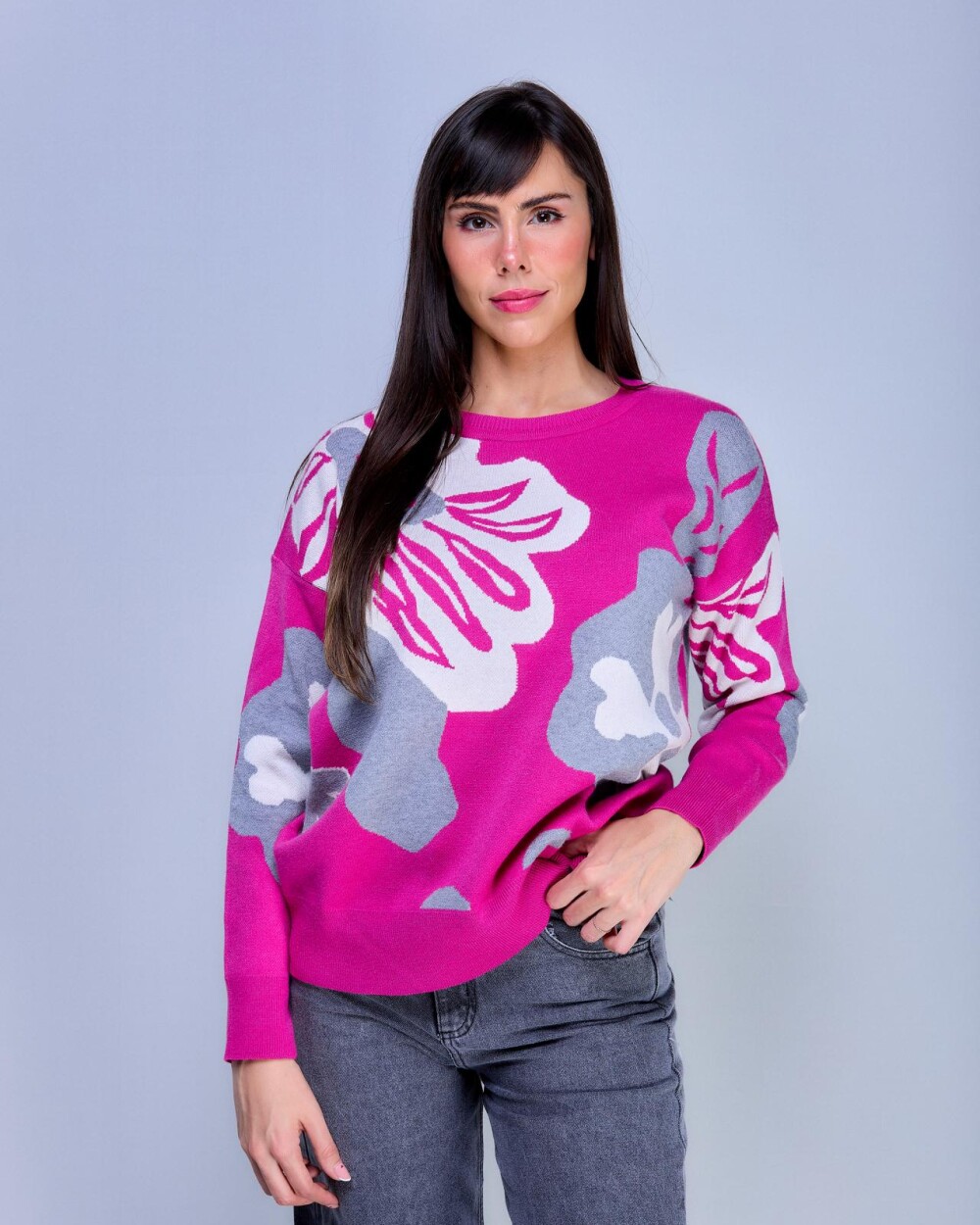 Sweater Uma Fucsia