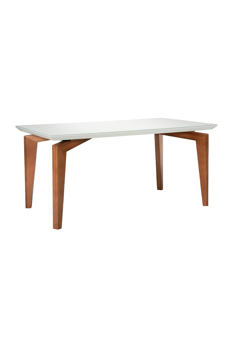 Arizona - MESA COMEDOR ARIZONA MADERA/VIDRIO 160X90X76H 