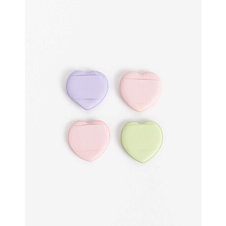 Set De Mini Esponjas De Maquillaje Combinacion Bicolor