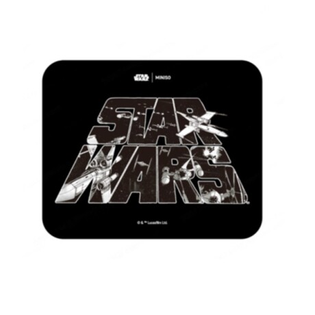 Mousepad Star Wars negro