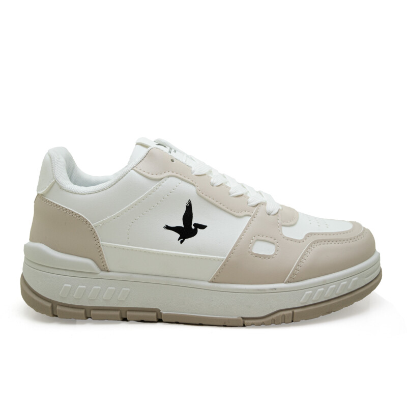 Championes Santa Barbara WALTHAM Hombre Blanco-gris