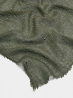 Pañuelo De Ceremonia Con Strass gris