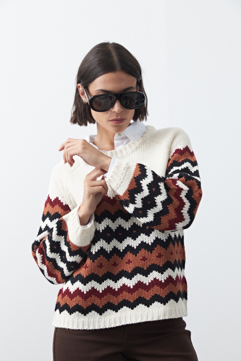 SWEATER CEDRINA Crudo