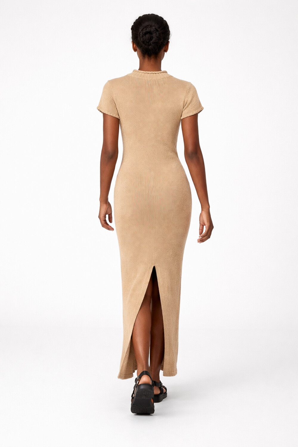 Vestido Dovatne Beige Melange