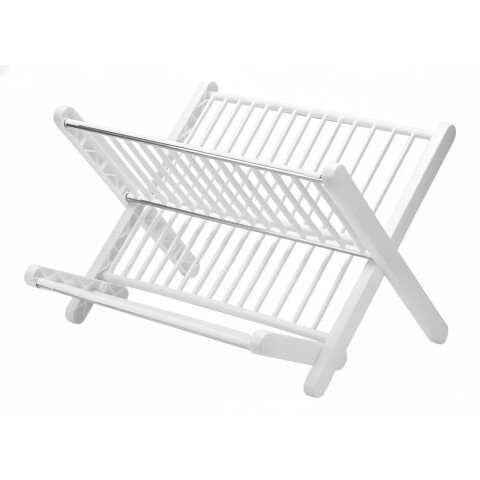 Escurridor De Platos 2 Niveles De Metal Escurre Platos Color Blanco