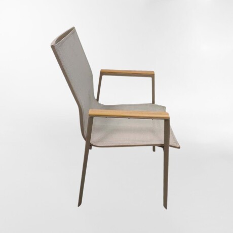 SILLA DE EXTERIOR BRONTE Gris