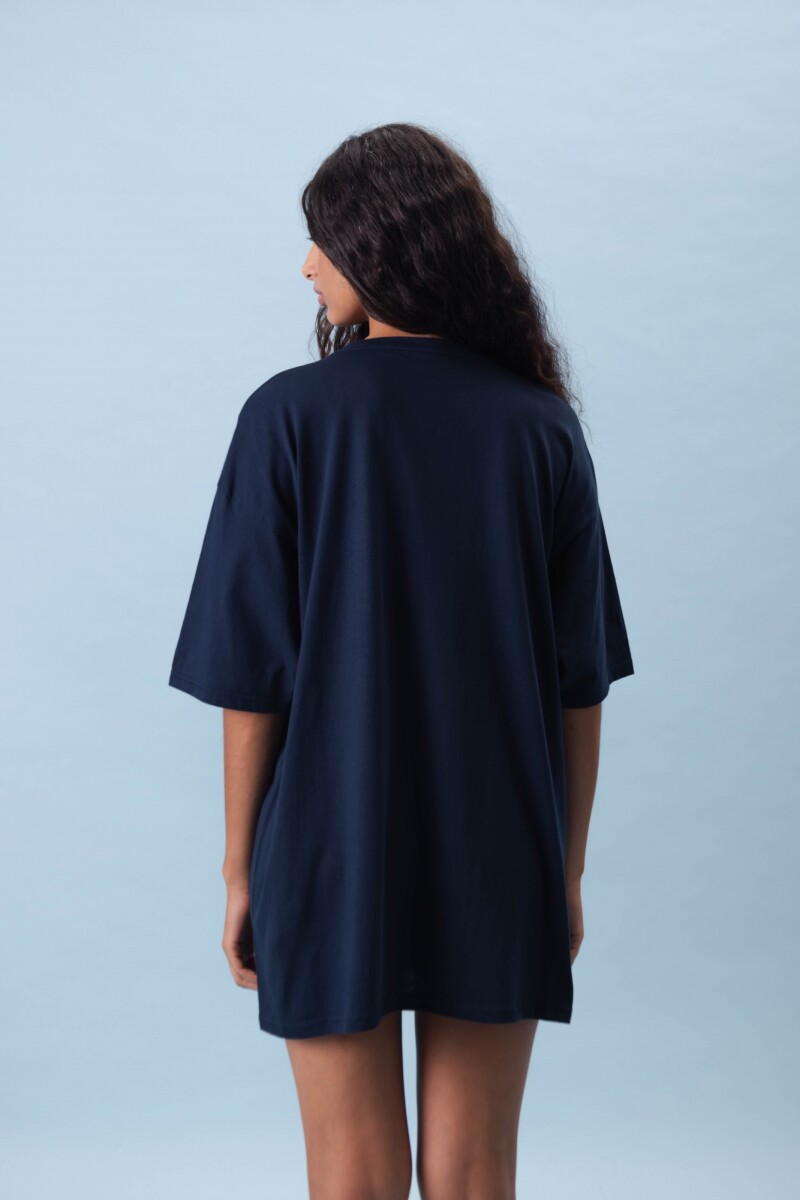 Remera Más Amor Azul
