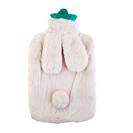 BOLSA DE AGUA CALIENTE C/FORRO PIEL CONEJO C/OREJAS Y POMPON BOLSA DE AGUA CALIENTE C/FORRO PIEL CONEJO C/OREJAS Y POMPON