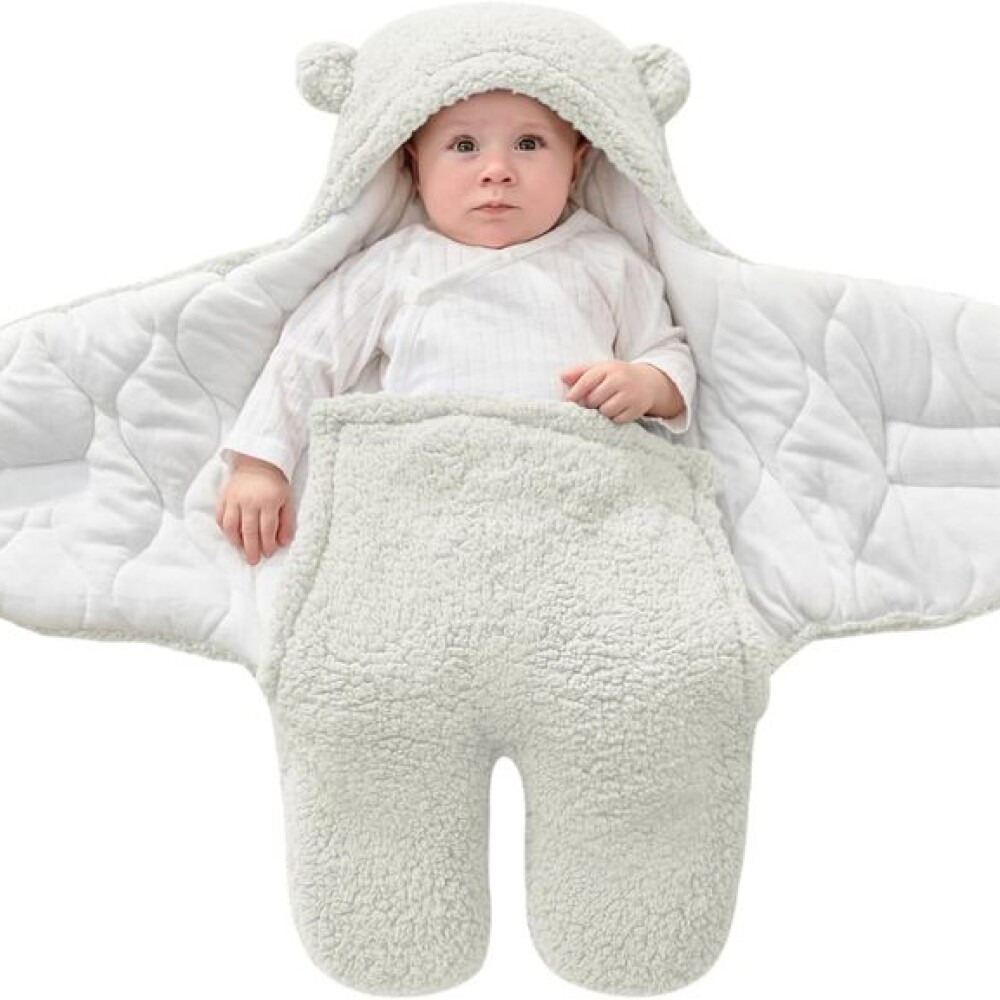 sobre corderito porta enfant bebe blanco