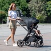 Travel system 4 en 1 TIFFANY ISOFIX KIKKABOO - Black Travel system 4 en 1 TIFFANY ISOFIX KIKKABOO - Black