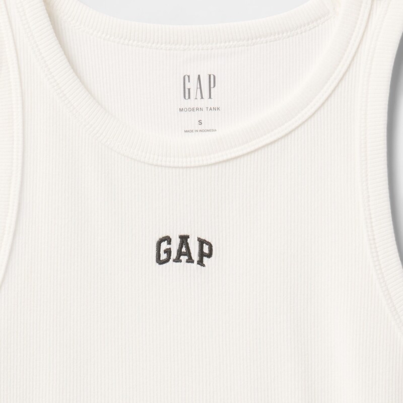 INTL SL MOD RIB HALTER LOGO NEW OFF WHITE