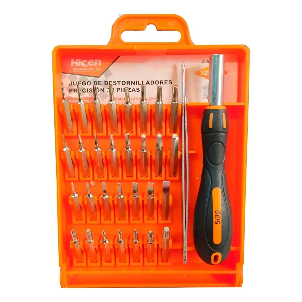 Juego De Destornilladores (32 Piezas) Hicen 