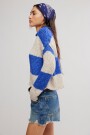 SWEATER OPAL RAYAS Azul