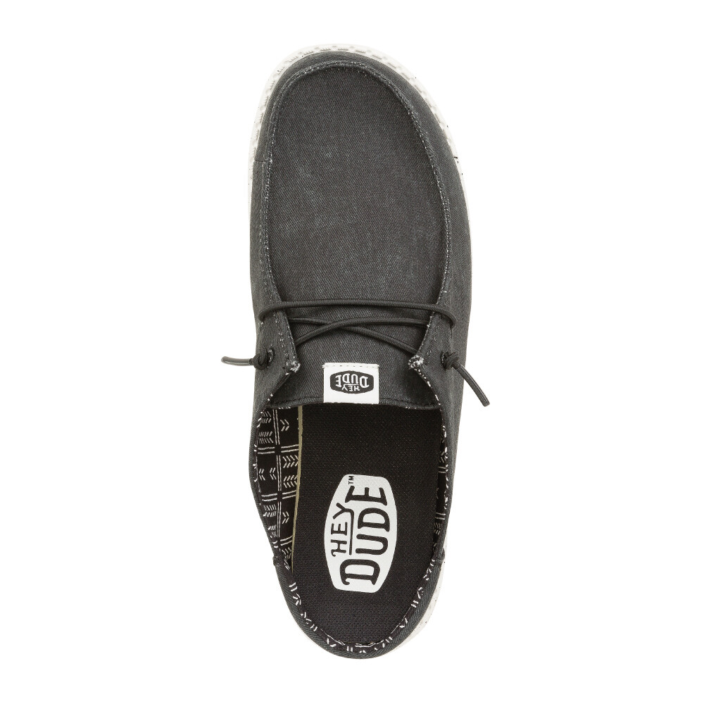 Wendy Slip Stretch Canvas - Mujer Black