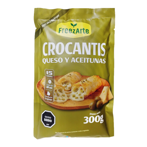 Arrolladitos Crocantis Queso y Aceitunas 300g Arrolladitos Crocantis Queso y Aceitunas 300g