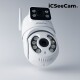 Cámara Seguridad Wifi Exterior Doble Lente 3mp Icseecam Cámara Seguridad Wifi Exterior Doble Lente 3mp Icseecam