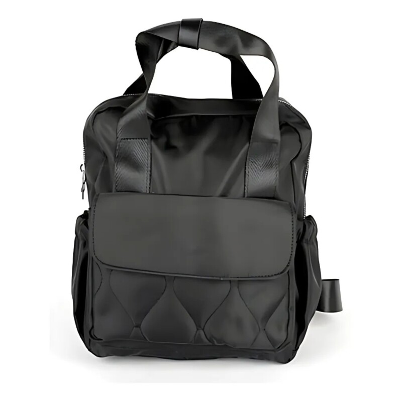 Mochila Canva modelo Nairobi en nylon Negro