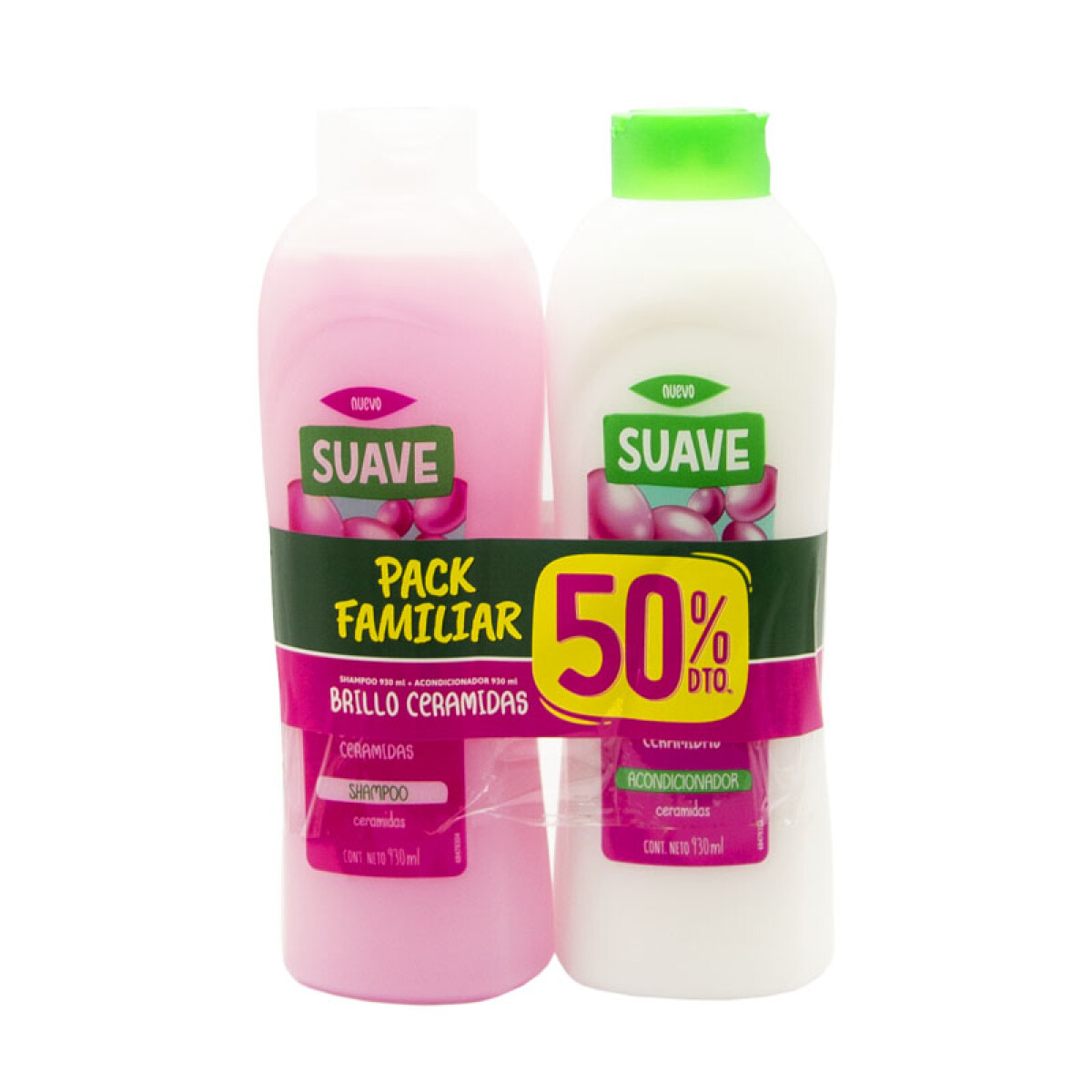 Shampoo+Acondicionador SUAVE Ceramidas Promo50% 
