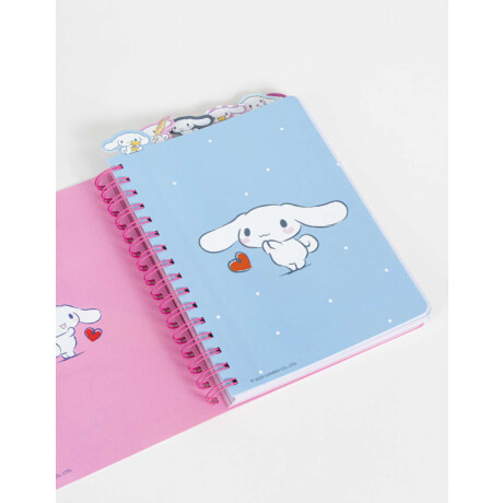 Cuaderno A5 ''cinnamoroll'' Combinacion Multicolor