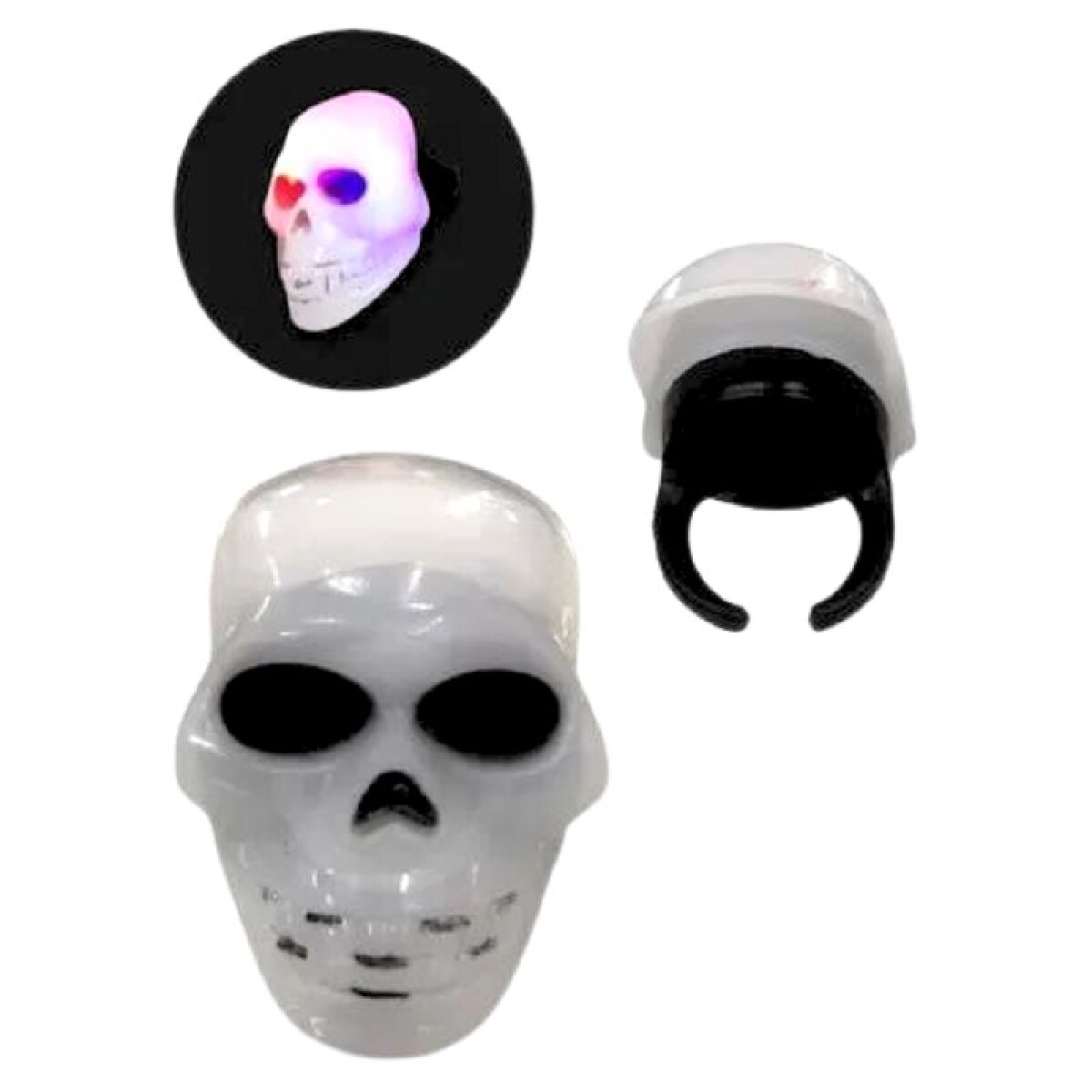 Anillo Calavera Led 