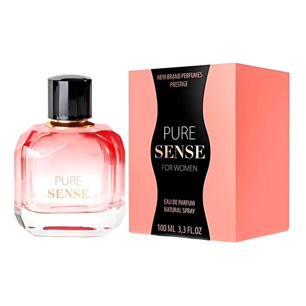 Perfume New Brand Pure Sense for Women EDP 100ml 