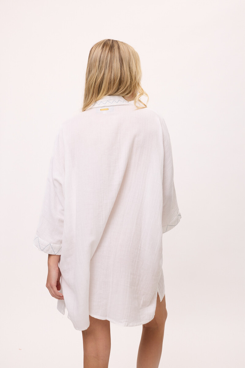Vestido Roda Blanco