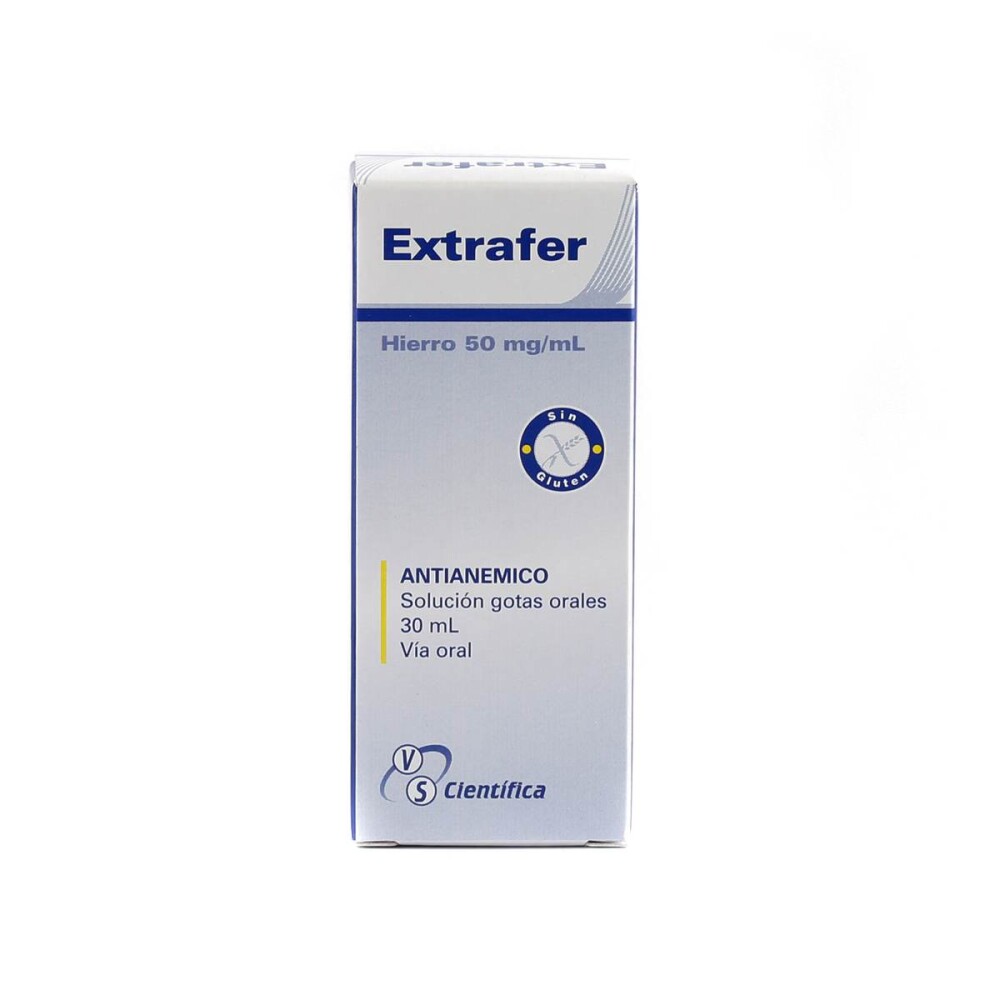 EXTRAFER GOTAS FRASCO X 30 ML. única