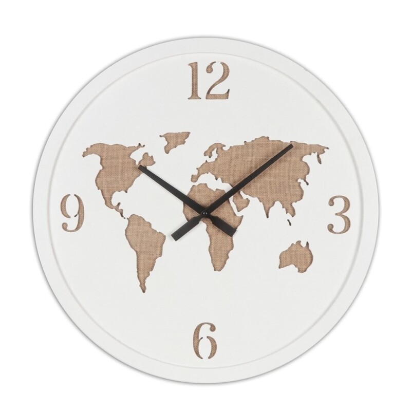 RELOJ DE PARED MDF MUNDO RELOJ DE PARED MDF MUNDO