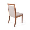 SILLA DOBLE TAPIZADO TELA BEIGE SILLA DOBLE TAPIZADO TELA BEIGE
