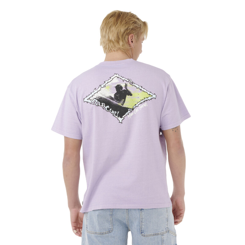 Remera Rip Curl Raw Energy Thrash Tee - Lila Remera Rip Curl Raw Energy Thrash Tee - Lila