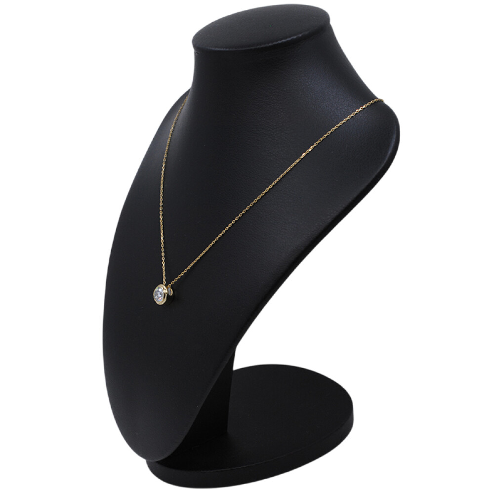 Dije en oro 18k amarillo con zirconia Dije en oro 18k amarillo con zirconia