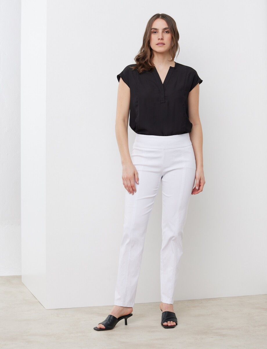 Pantalon Modelador - Blanco 