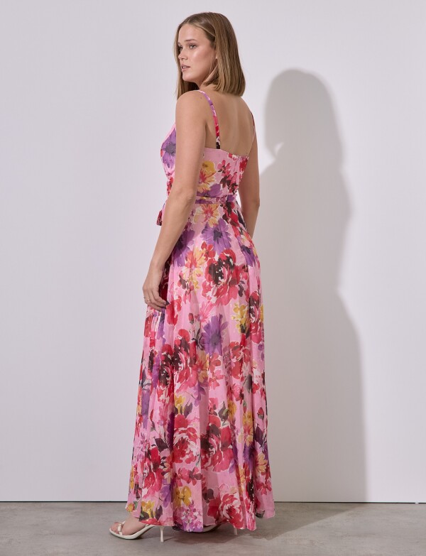 Vestido Maxi Summer ROSA/MULTI