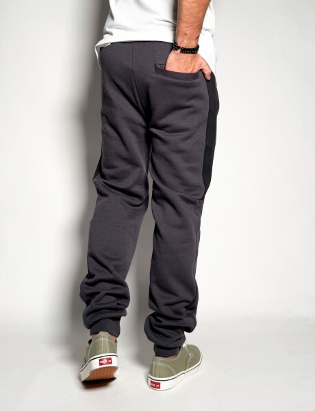 Jogger de algodon con puño Etan Azul