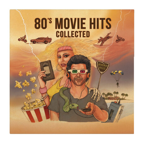 80's Movie Hits Collected / Various - Lp 80's Movie Hits Collected / Various - Lp