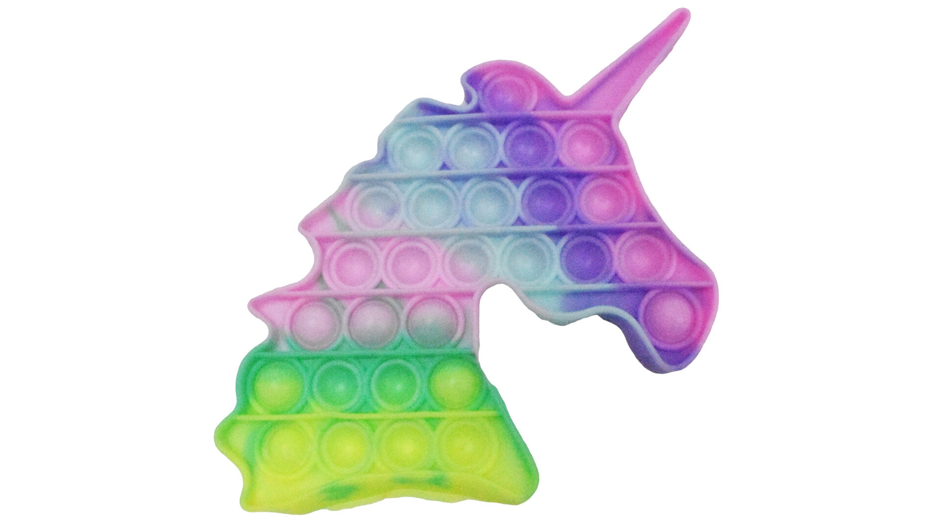 POP IT SILICONA UNICORNIO 20X12.5X1.2CM 50GR 27377 