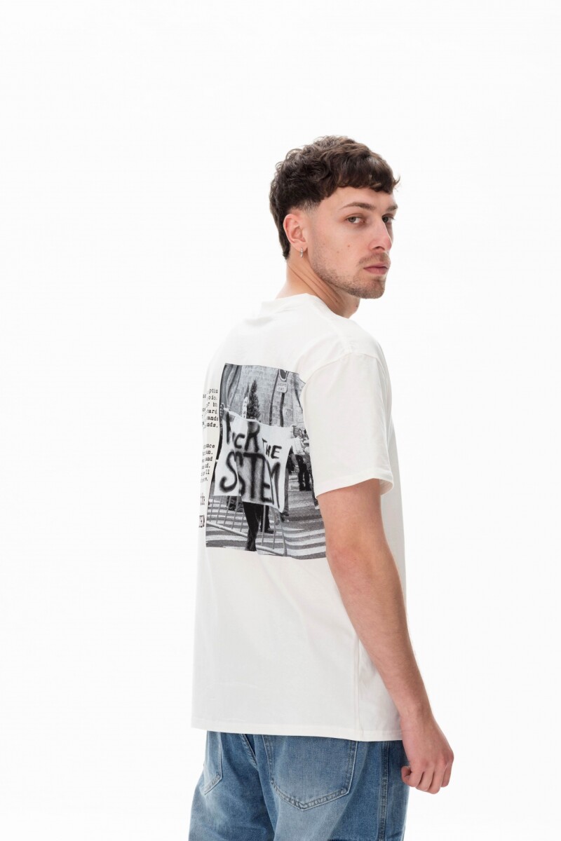 Remera System Blanco