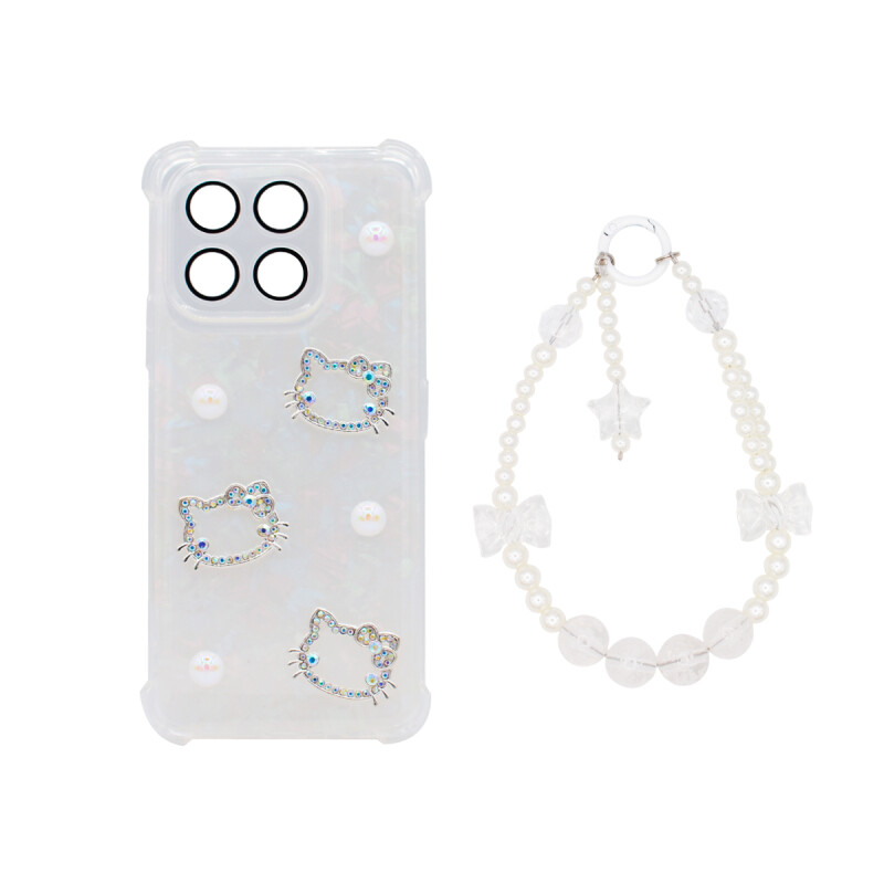 Protector para Honor X7C tornasolado perlas Protector Para Honor X7c Tornasolado Perlas