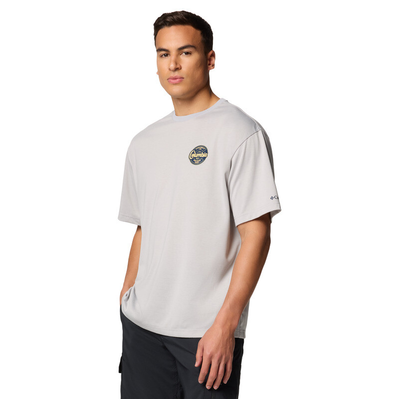 Remera Cedar Trail Hombre COLUMBIA GREY H