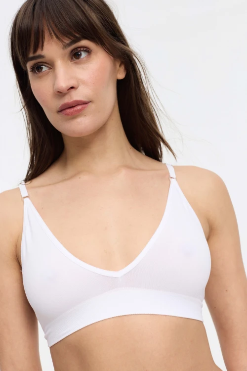 Soutien PIMENTÓN Triangular Blanco