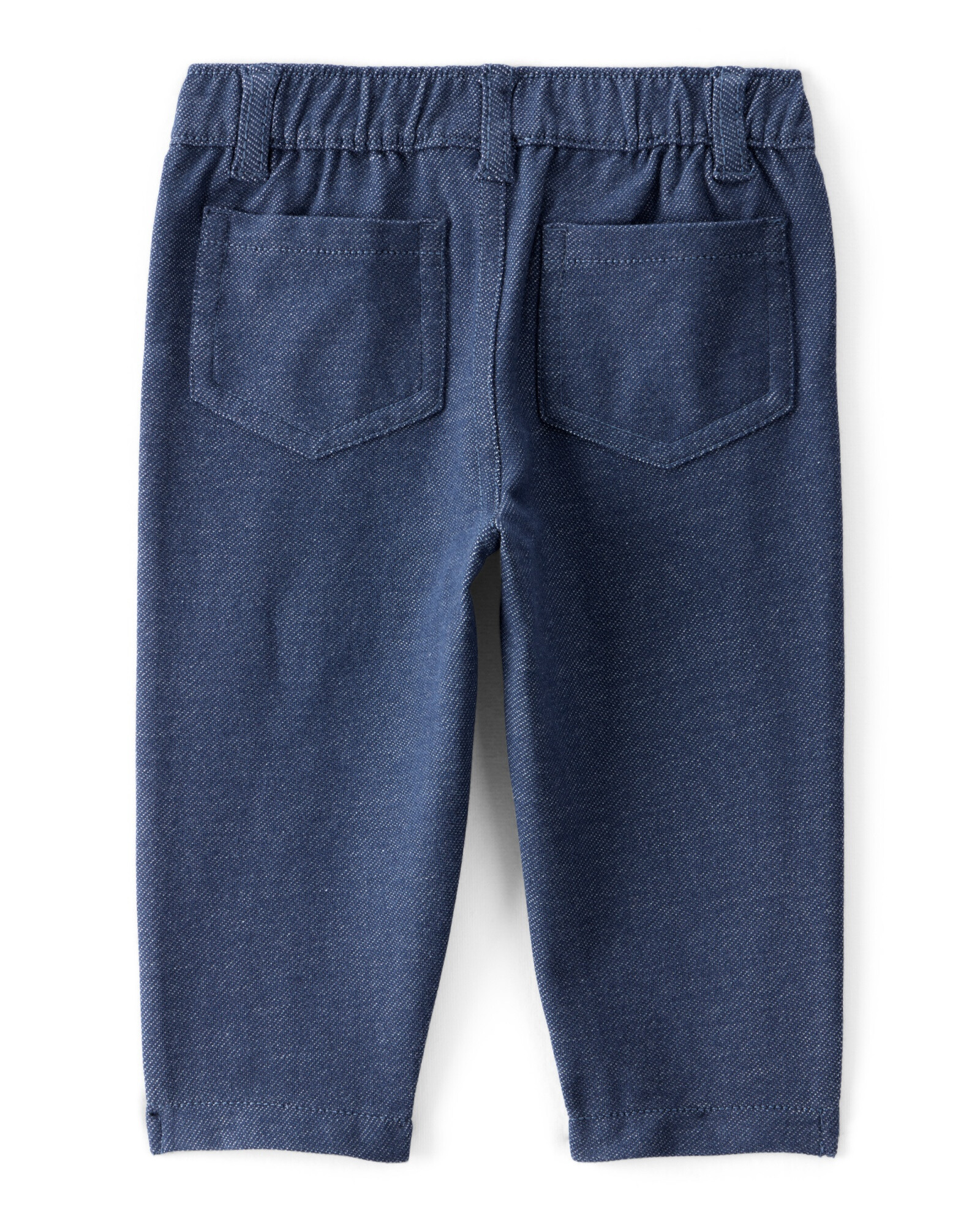Pantalón de algodón, efecto denim Pantalón de algodón, efecto denim